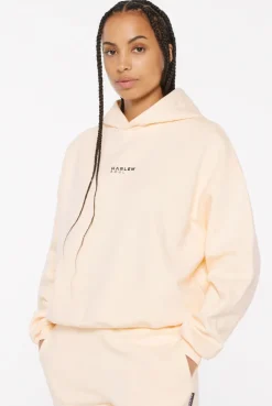ELY-AS Hoodie Unisex mit Backprint cream