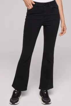 Flared Jeans PA:LA Regular Fit black aged
