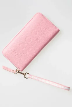 Geldbörse mit Logo-Prägung french rose