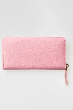Geldbörse mit Logo-Prägung french rose