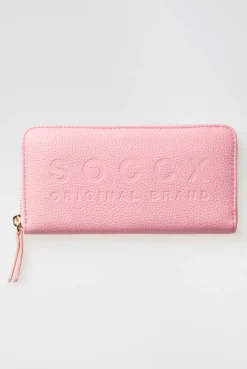 Geldbörse mit Logo-Prägung french rose