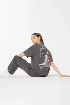 GI-LLY T-Shirt printed asphalt