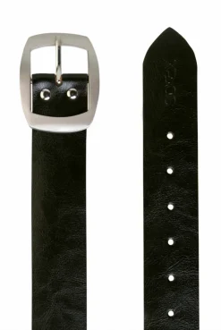Gürtel aus Leder black | 80