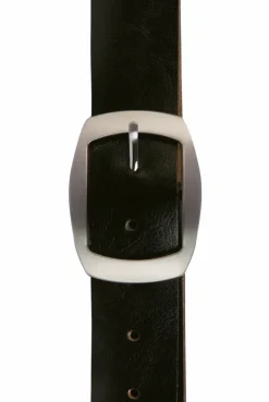 Gürtel aus Leder black | 80