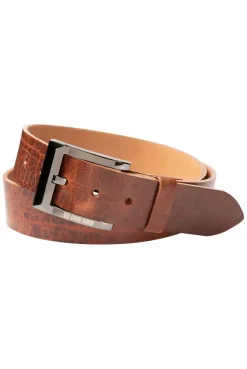 Gürtel mit Dornschließe brown