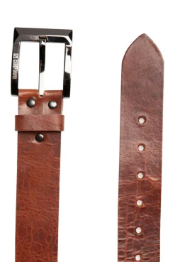 Gürtel mit Dornschließe brown