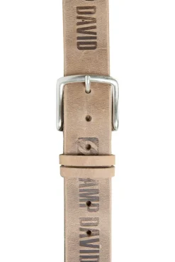 Gürtel mit Used-Optik beige