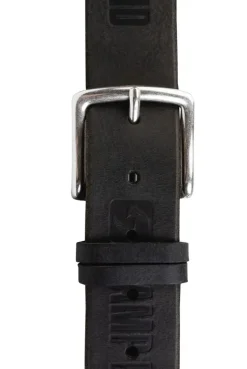 Gürtel mit Used-Optik black | 90