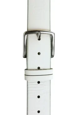 Gürtel mit Used-Optik white