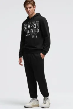 Hoodie mit Logo Artwork black