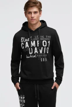 Hoodie mit Logo Artwork black