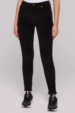 Jeans AL:ICE Slim Fit black corduroy