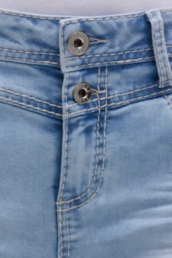 Jeans Bermuda HA:NNI Regular Fit beach blue