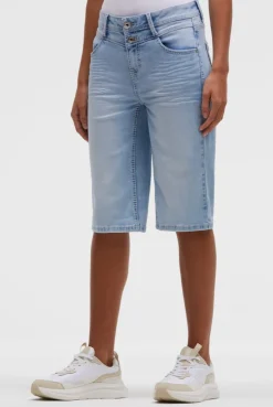 Jeans Bermuda HA:NNI Regular Fit beach blue