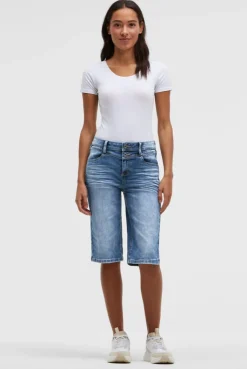 Jeans Bermuda HA:NNI Regular Fit ocean blue
