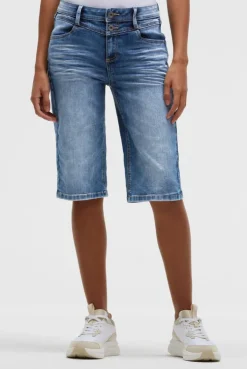 Jeans Bermuda HA:NNI Regular Fit ocean blue