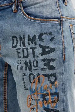 Jeans CO:NO Comfort Fit vintage blue printed