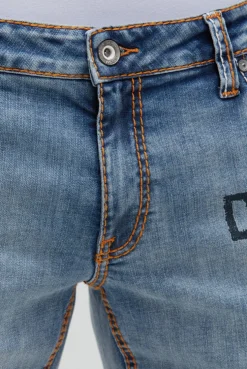 Jeans CO:NO Comfort Fit vintage blue printed