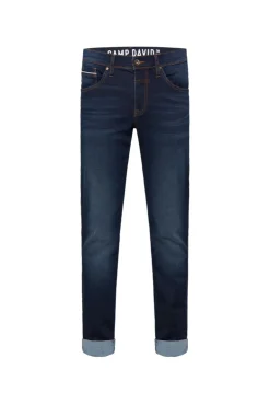 Jeans DA:VD Regular Fit dark blue printed