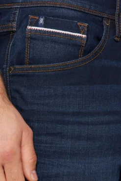 Jeans DA:VD Regular Fit dark blue printed