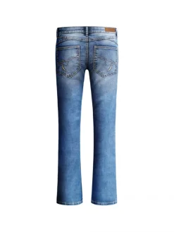 Jeans FI:LO Slim Fit distressed vintage blue
