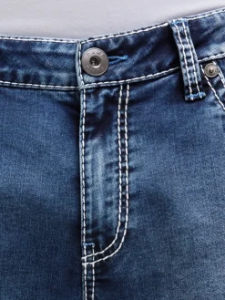 Jeans FRA:NK Comfort Fit black blue used print