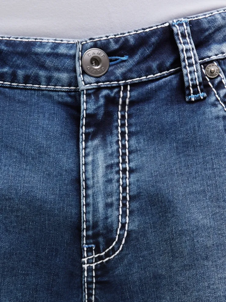 Jeans FRA:NK Comfort Fit black blue used print