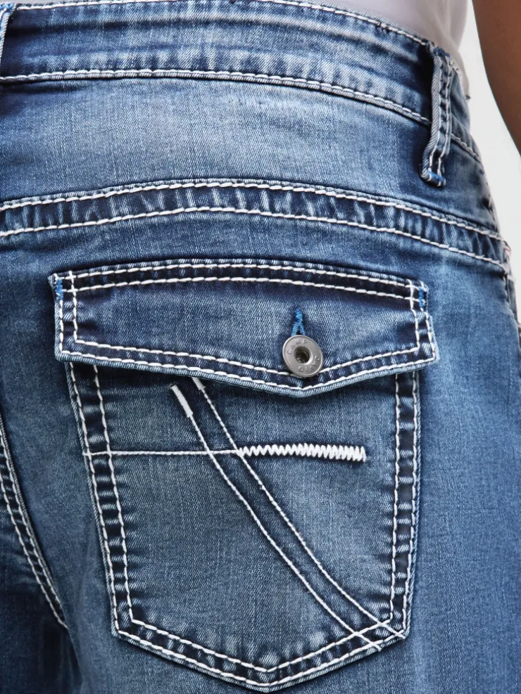 Jeans FRA:NK Comfort Fit black blue used print