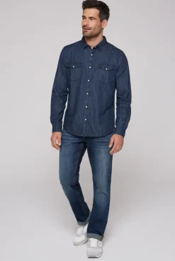 Jeanshemd Regular Fit blue vintage | M