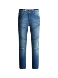 Jeans HE:RY Regular Fit blue red jogg