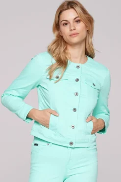Jeansjacke JE:SSY aqua splash