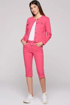 Jeansjacke JE:SSY coral pink | S