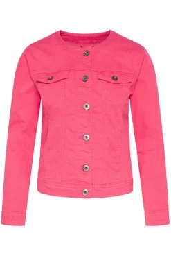 Jeansjacke JE:SSY coral pink | S