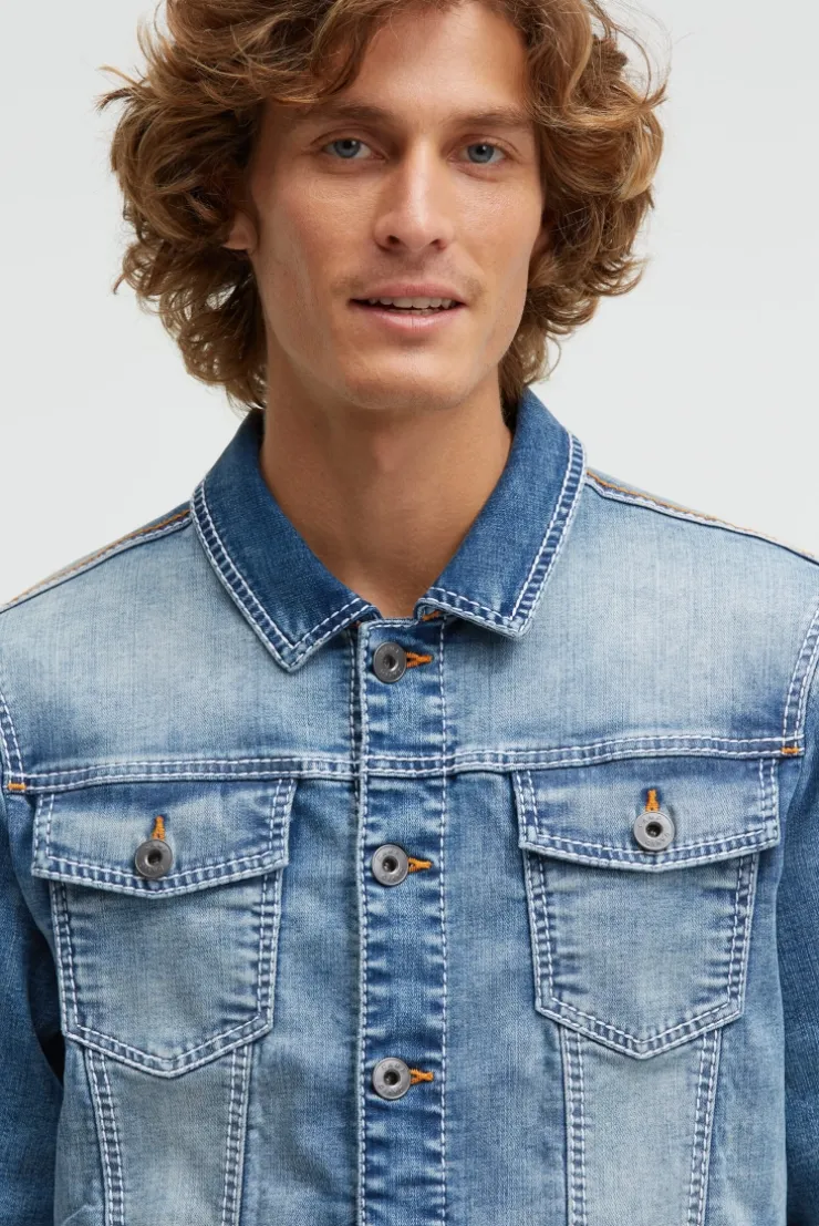 Jeansjacke vintage blue