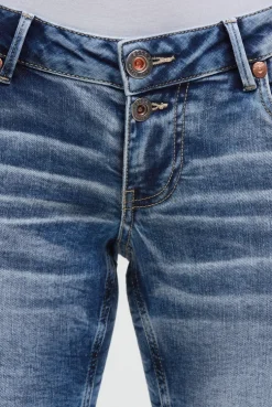 Jeans MI:LO Slim Fit distressed vintage blue