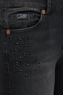 Jeans MI:RA Slim Fit black washed metal | 26