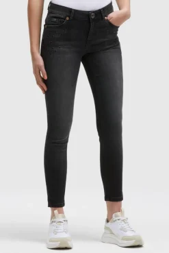 Jeans MI:RA Slim Fit black washed metal | 26