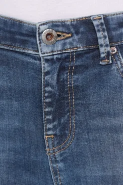 Jeans MI:RA Slim Fit blue vintage printed
