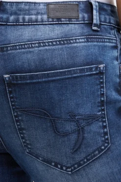 Jeans MI:RA Slim Fit blue vintage print | 26