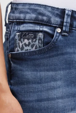 Jeans MI:RA Slim Fit blue vintage print | 26