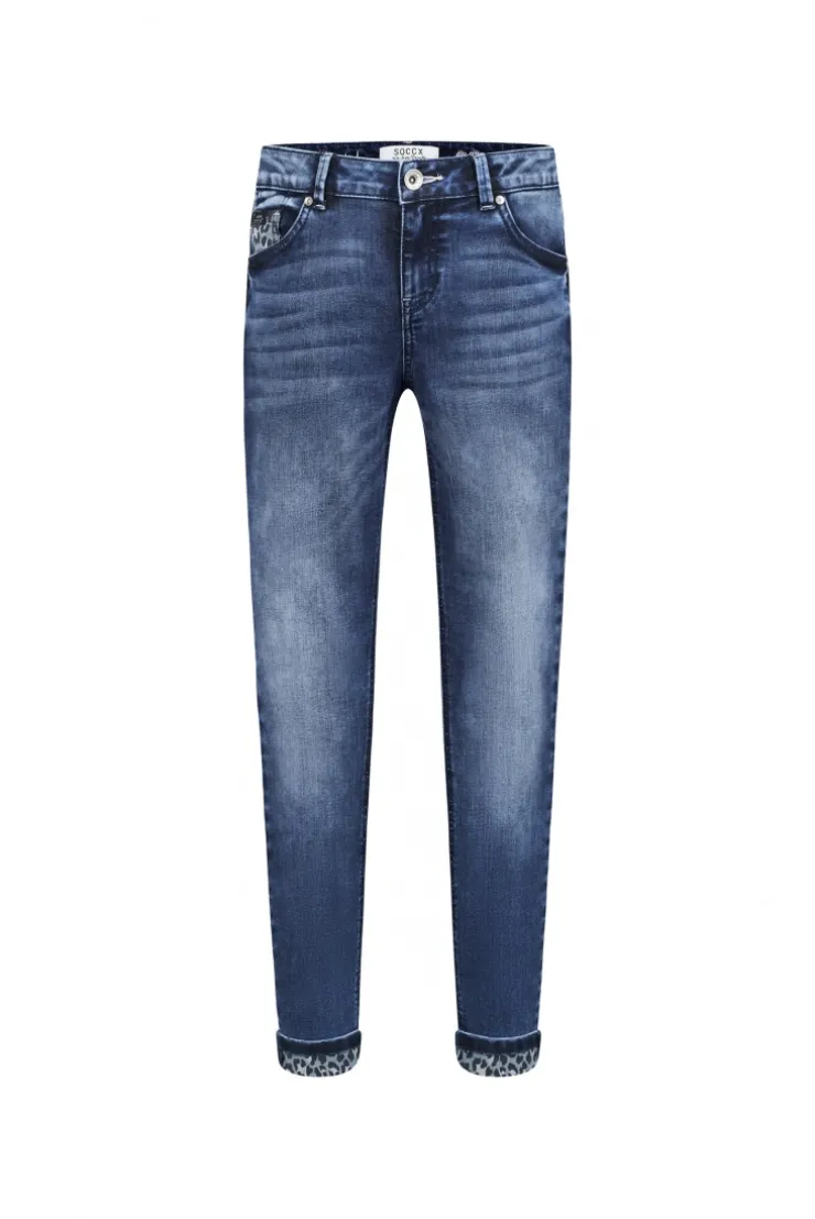 Jeans MI:RA Slim Fit blue vintage print | 26