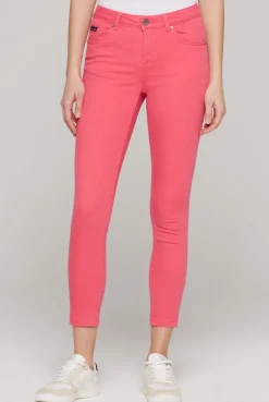 Jeans MI:RA Slim Fit coral pink