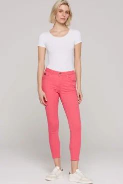 Jeans MI:RA Slim Fit coral pink