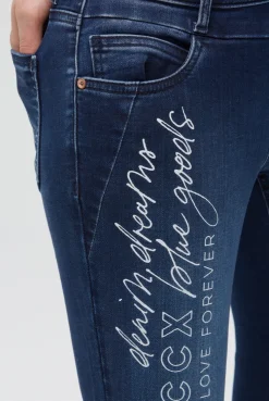 Jeans MI:RA Slim Fit dark blue jogg | 26
