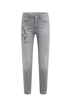 Jeans MI:RA Slim Fit grey used printed