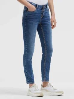 Jeans MI:RA Slim Fit mid blue jogg
