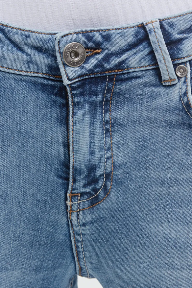 Jeans MI:RA Slim Fit paradise blue print | 26