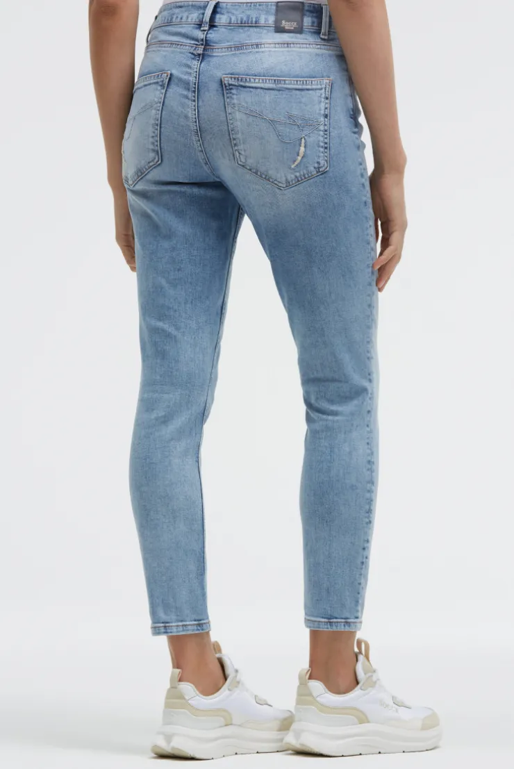 Jeans MI:RA Slim Fit paradise blue print | 26