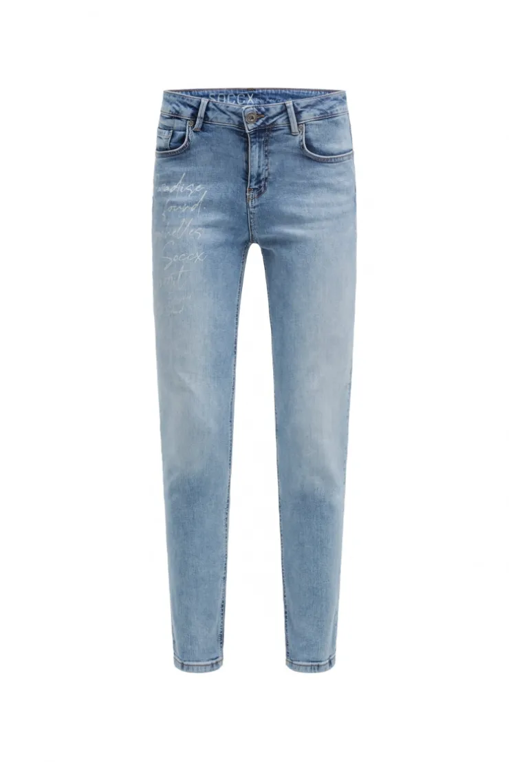 Jeans MI:RA Slim Fit paradise blue print | 26