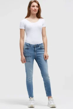 Jeans MI:RA Slim Fit porto blue print